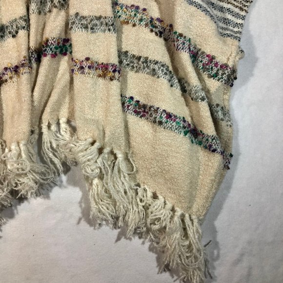 NEW Anthropologie Anthro Womens One Size Ivory Chunky Open Cardigan NWT $120 - Picture 4 of 12